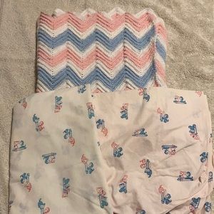 Vintage baby bedding bundle